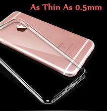 Ultra Thin Soft TPU Gel Original Transparent Case For iPhone
