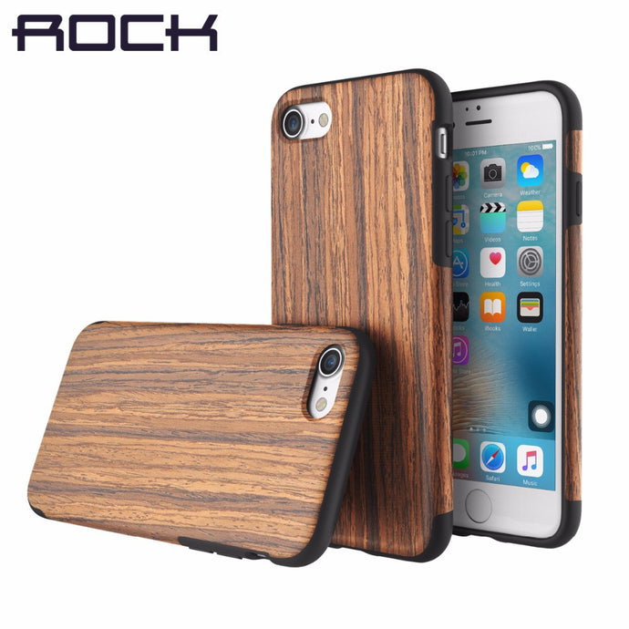 Original Wooden Case for iPhone 7/7 Plus Grained Wood Case for iPhone7 cover